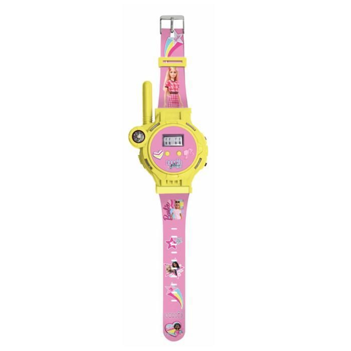 Montre digitale Barbie avec fonction talkie-walkie portée jusqu'a 200 m