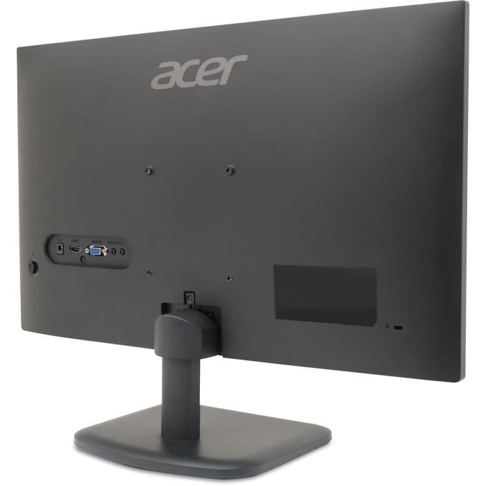 Écran PC - Acer EK271Ebi - 27 FHD - Dalle IPS - 100Hz HDMI/75Hz VGA - 1ms VRB - FreeSync - Acer VisionCare - Noir