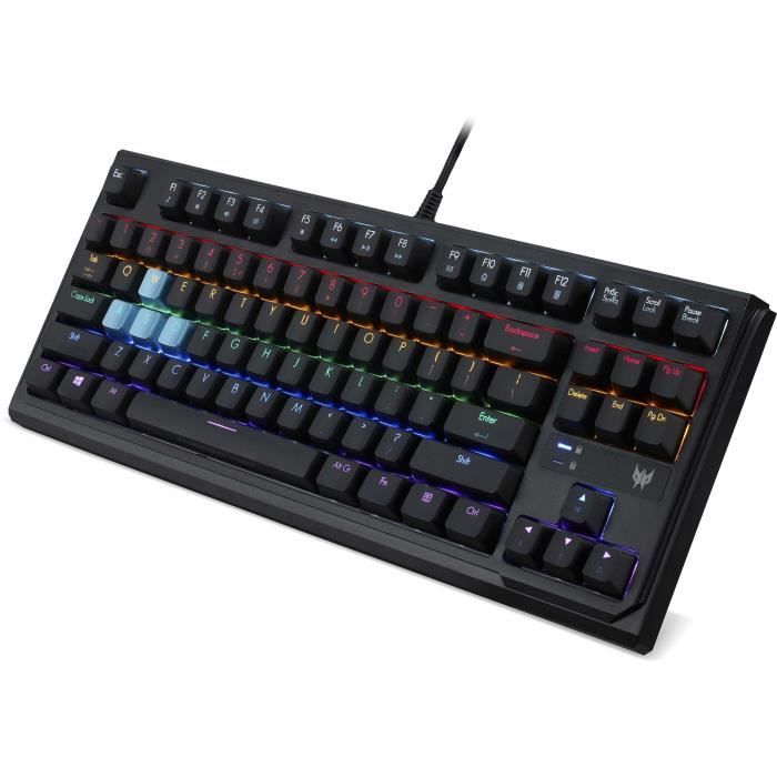 Clavier gamer mécanique RGB - ACER - Aethon 301 TKL - Rétroéclairage LED