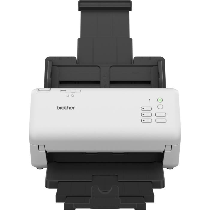 Scanner de documents bureautique recto-verso BROTHER ADS-4300 - 40 ppm/80 ipm - Ethernet