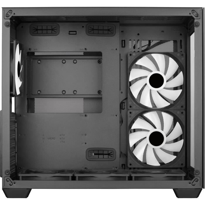 Boîtier PC - AEROCOOL - Dryft G v2 (Noir) - Cube - Format ATX - Sans alimentation