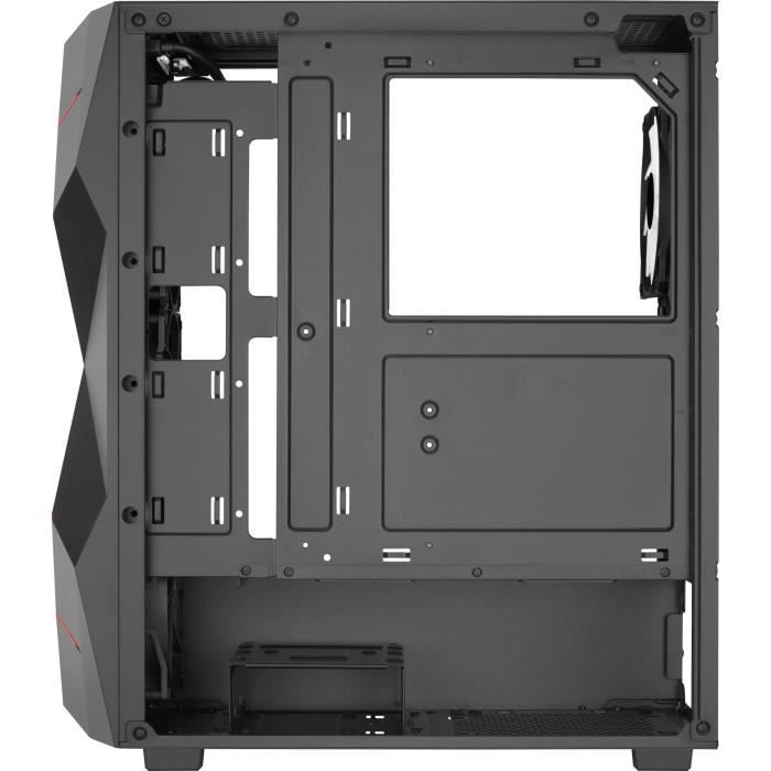 Boîtier PC - AEROCOOL - Volcan G v1 (Noir) - Moyen tour - Format ATX - Sans alimentation