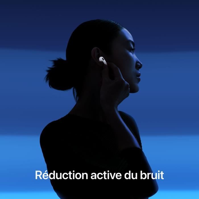 APPLE AirPods 4 avec réduction active du bruit