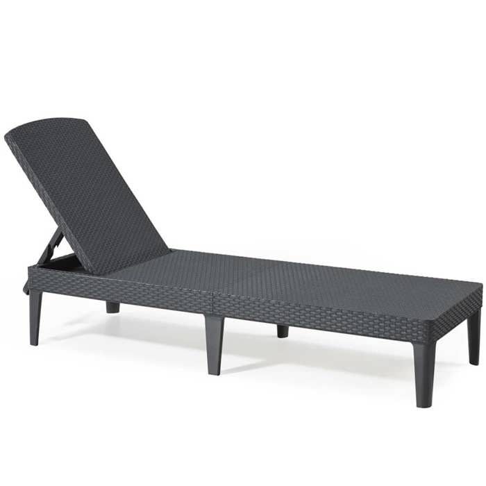 Keter Chaise longue Jaipur Graphite 235162 420017