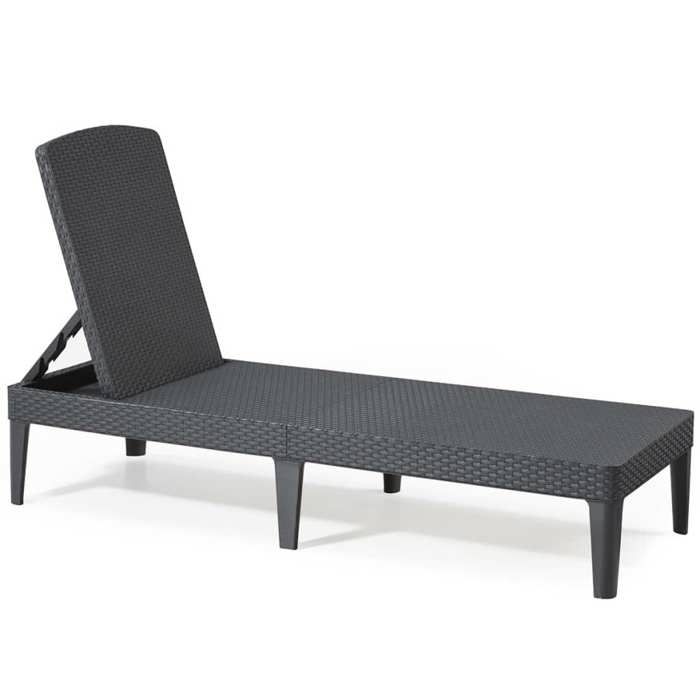 Keter Chaise longue Jaipur Graphite 235162 420017