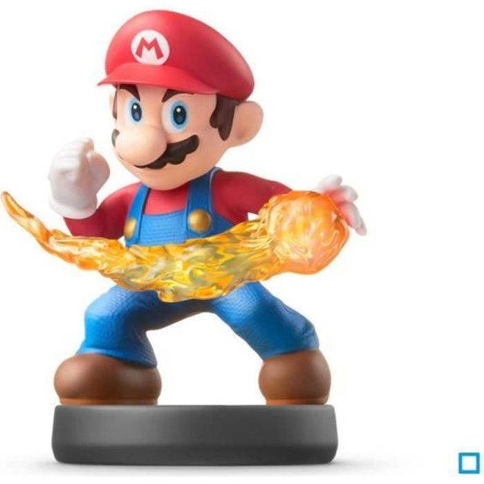 Figurine Amiibo - Mario N°1 - Collection Super Smash Bros.