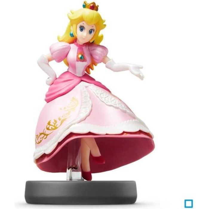 Figurine Amiibo - Peach N°2 - Collection Super Smash Bros.