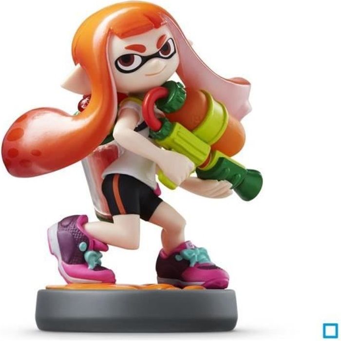 Figurine Amiibo - Fille Inkling - Collection Splatoon