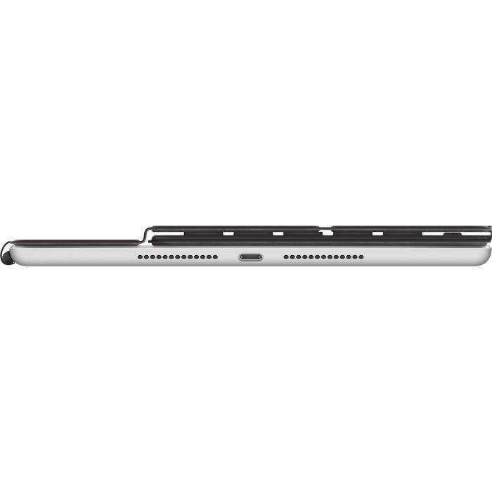 Clavier pour tablette Apple Smart Keyboard Noir pour iPad 9eme génération, 8eme génération et 7eme génération, iPad Air 10.5 pouces