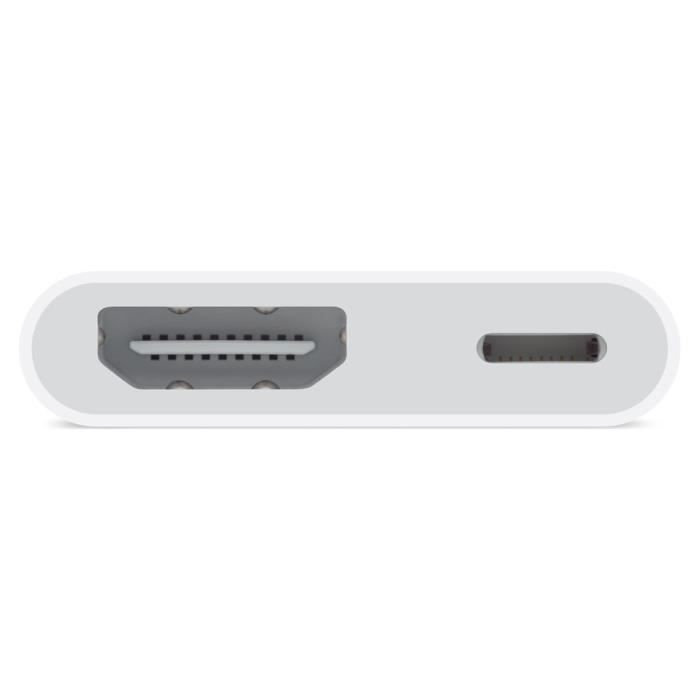 Connectique et chargeurs pour tablette Apple Adaptateur Lightning AV pour iPad Retina / iPad mini / iPad Air