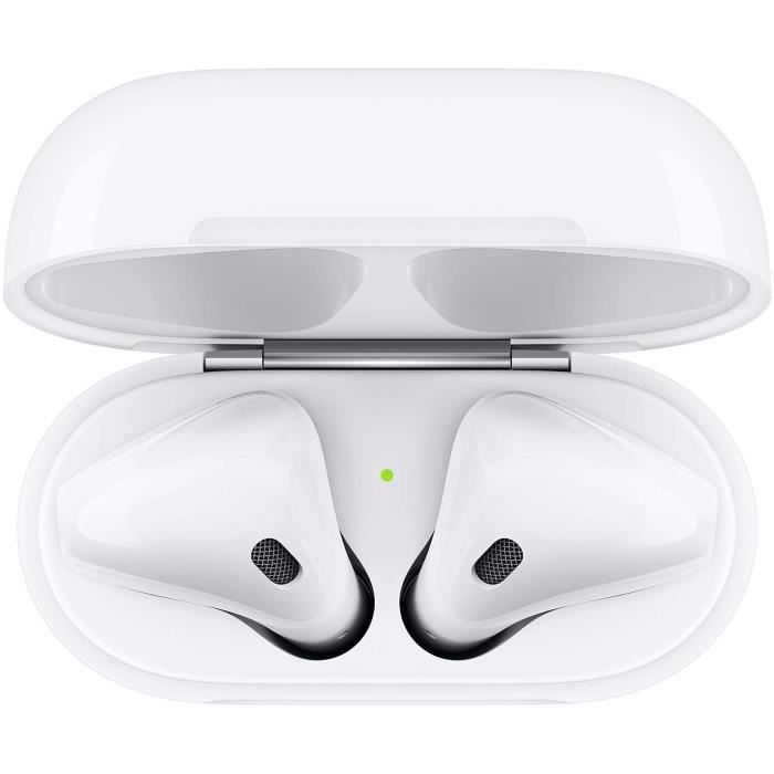 APPLE AirPods 2 avec boitier de charge filaire Blanc