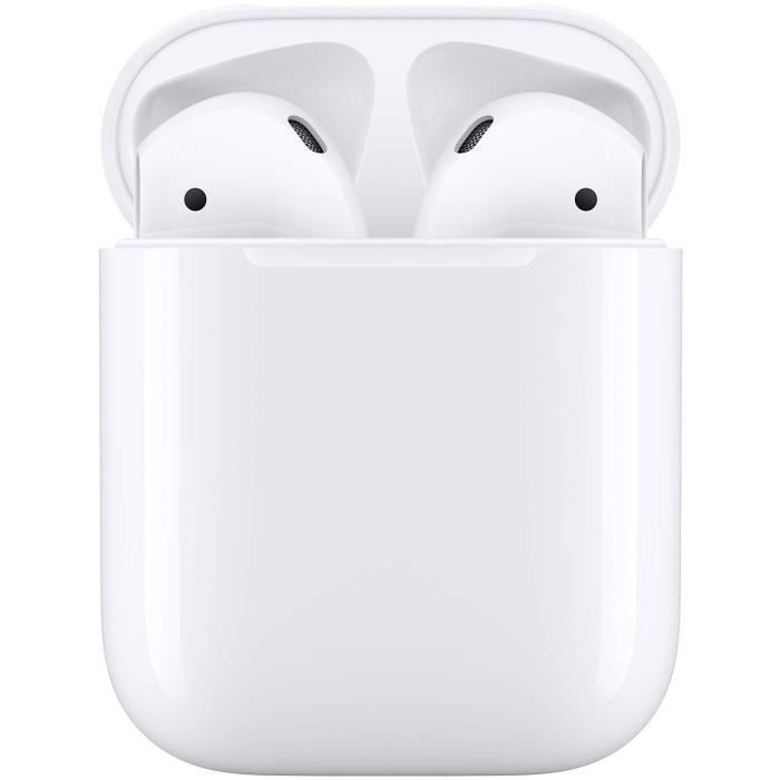 APPLE AirPods 2 avec boitier de charge filaire Blanc