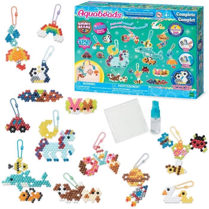 Coffret création - AQUABEADS 35025 - Mes porte-clés et suspensions