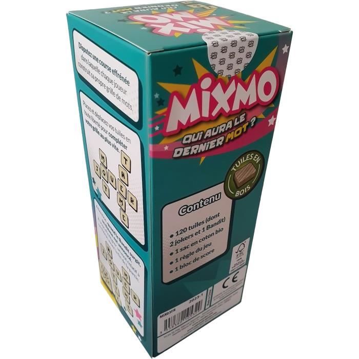 Jeu de société Mixmo - Asmodee - 2 a 6 joueurs - A partir de 8 ans - Construisez votre grille de mots