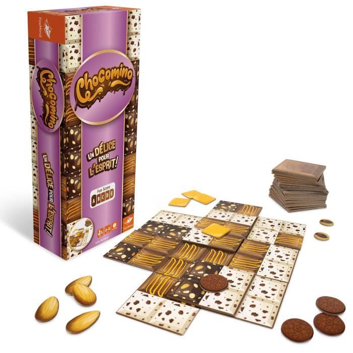 Chocomino - Asmodee - A partir de 8 ans - De 2 a 4 joueurs