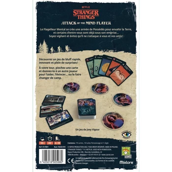 Stranger Things : Mind Flayer - Asmodee - Jeu de société