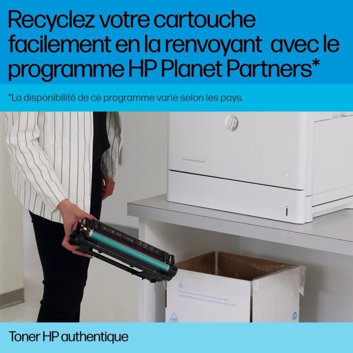 Recharge de toner noir HP 143A Neverstop authentique (W1143A) pour HP Neverstop 1000/1200 series