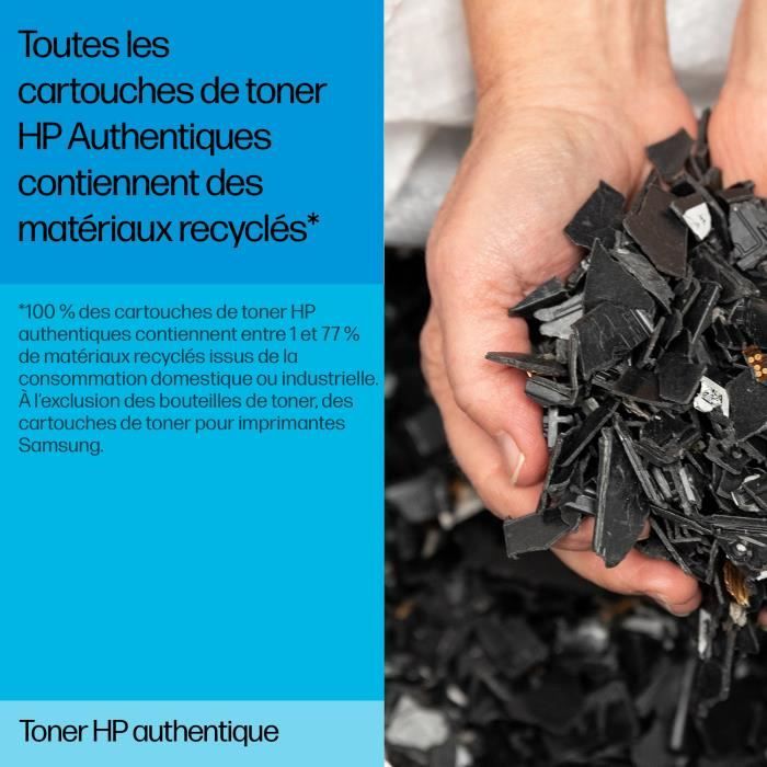 Cartouche de Toner HP 212A Noire Authentique (W2120A) pour HP Color LaserJet Enterprise M555 / M554 / M578