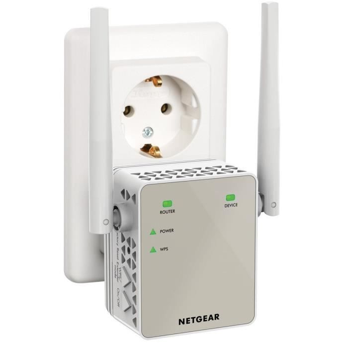 NETGEAR Répéteur WiFi AC 1200 Mbp/s - Double Bande