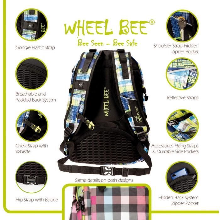 Sac a dos - SCHILDKRÖT - Sac Wheel Bee BACKPACK Generation Z