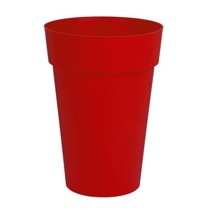 EDA Vase Toscane haut - Ø 46 x H 65 cm - 67 L - Rouge rubis