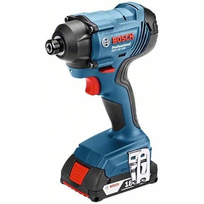 Visseuse a chocs Bosch Professional GDR 18V-160 sans batterie - 06019G5106 - Bleu - 18V - 2800 trs/min