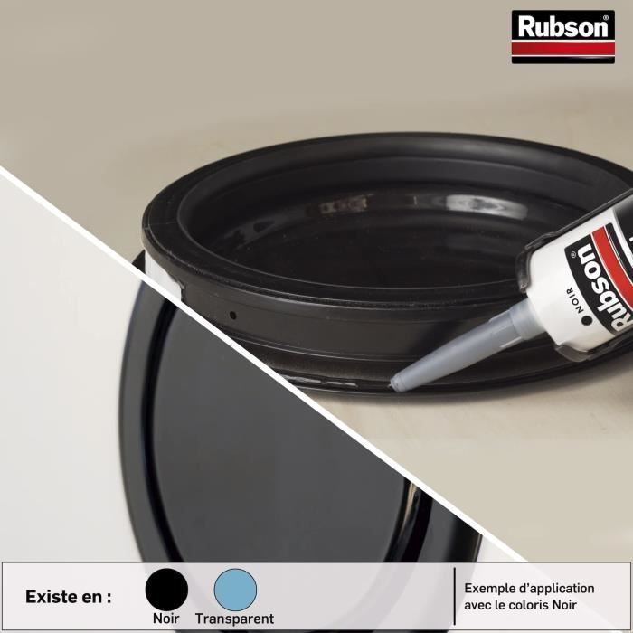 Mastic noir spécial auto-bateaux - 280ml - RUBSON