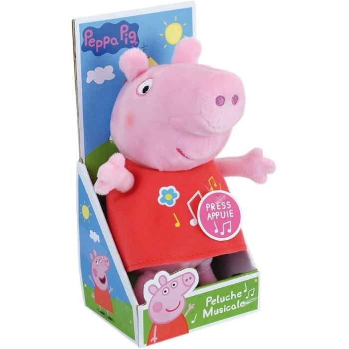 PEPPA PIG Peluche musicale ± 20 cm