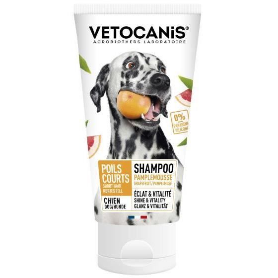 Shampoing - VETOCANIS - BIO000493 - Chien poils courts - 300 ml