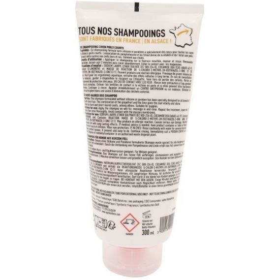 Shampoing - VETOCANIS - BIO000493 - Chien poils courts - 300 ml