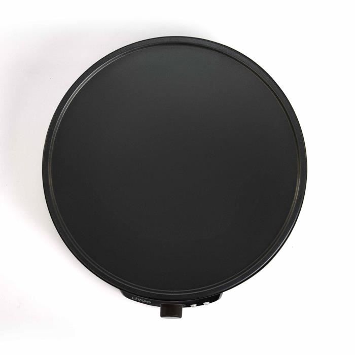 Crepiere LIVOO DOP196 30cm 1000W - Noir