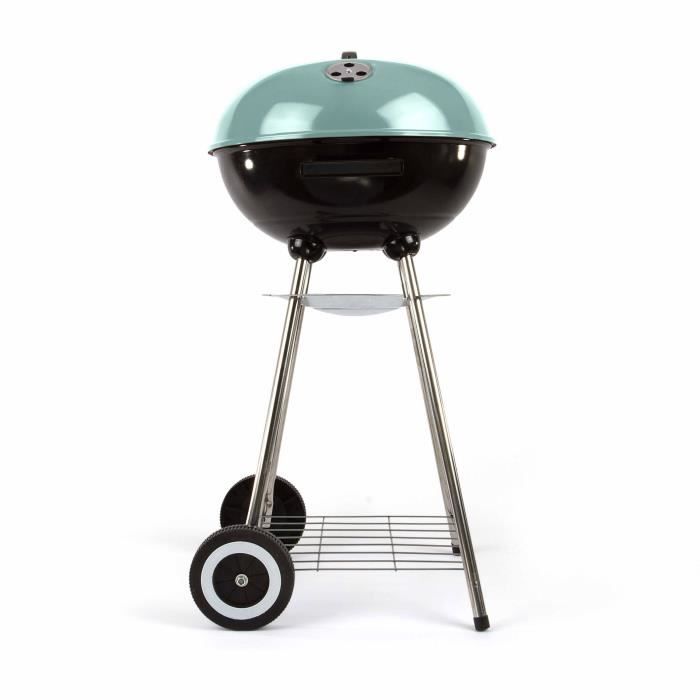 Barbecue a charbon - LIVOO DOC172VE - Acier émaillé - Surface cuisson 41 cm