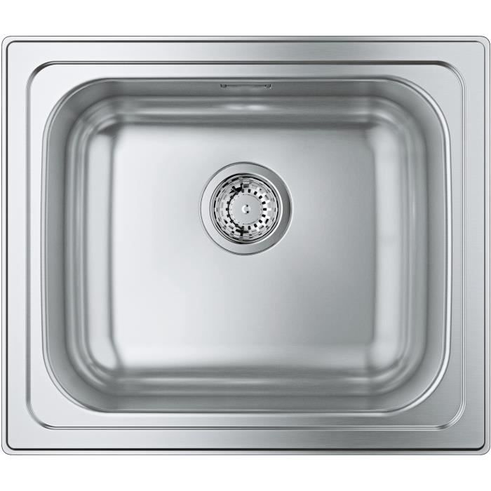 Evier de cuisine - Acier inoxydable - A encastrer par le dessus - GROHE K200 - 31719SD0