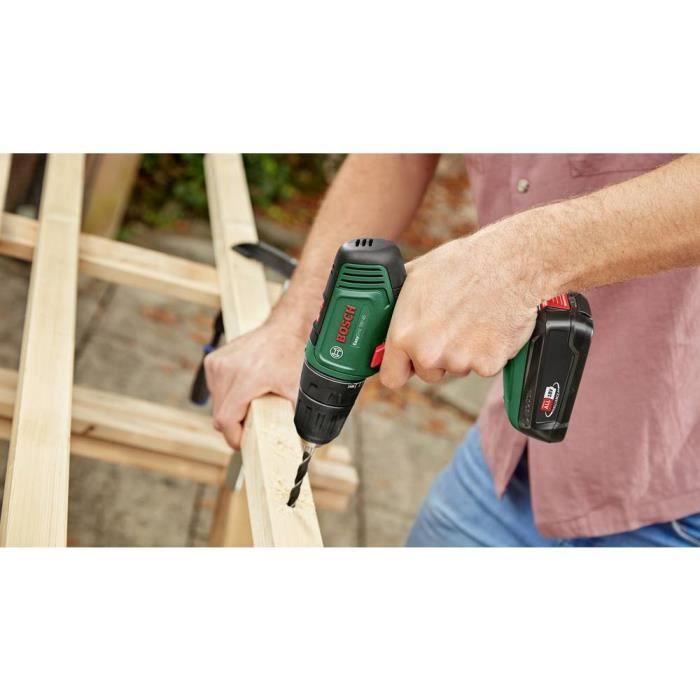 Perceuse visseuse Bosch EasyDrill 18V-40 (+1xbatterie 2,0Ah) + chargeur 1xAL 18V-20