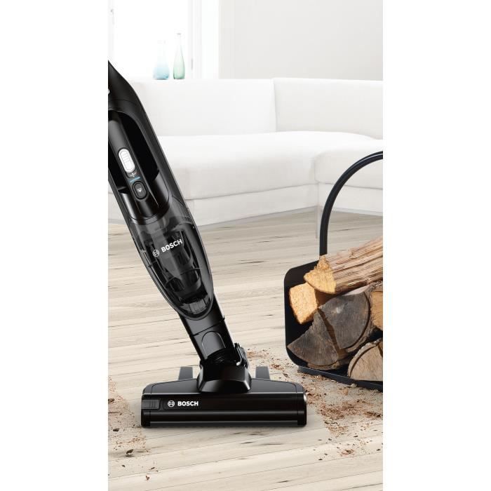 BOSCH BBHF220 Aspirateur balai sans fil 2en1 - Autonomie 40min - Capacité du bac 0,4L  - filtre lavable