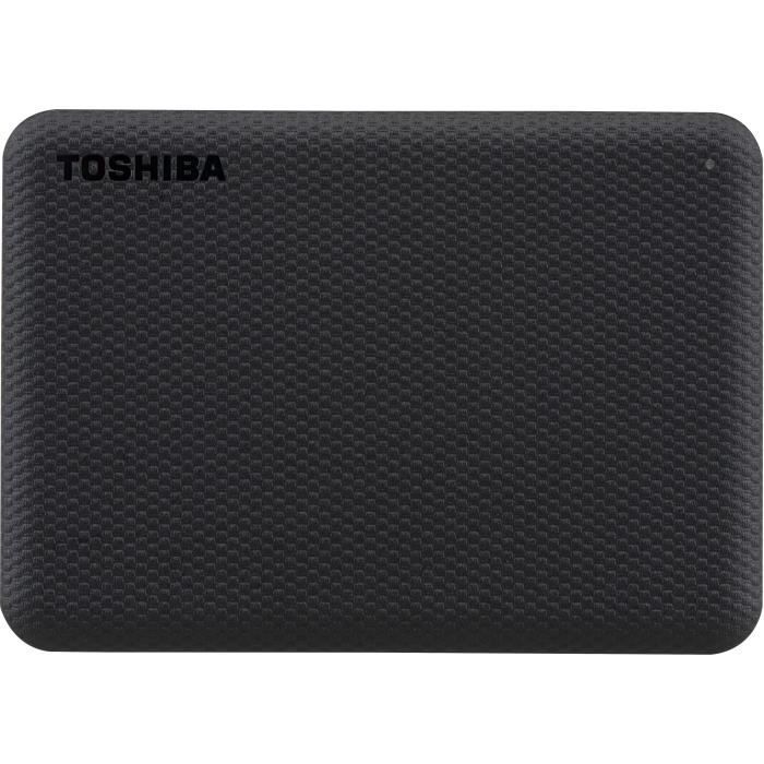 Disque dur externe - TOSHIBA - Canvio Advance - 1 To - Noir