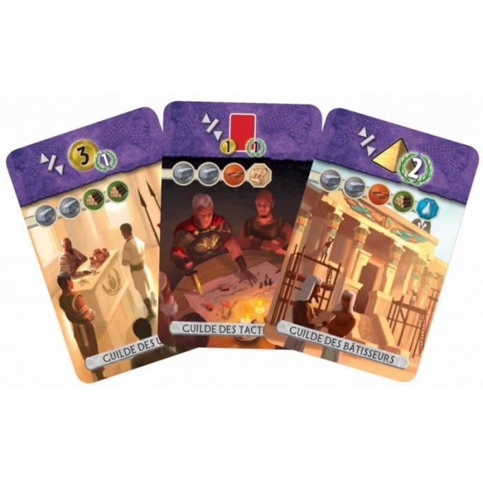 Asmodée - Repos Production - 7 Wonders : Duel - Unbox Now- Jeu de société - a partir de 10 ans - 2 joueurs - 30 minutes