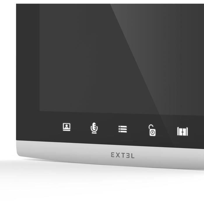 Visiophone filaire et connecté avec digicode intégré - Extel - Code Connect
