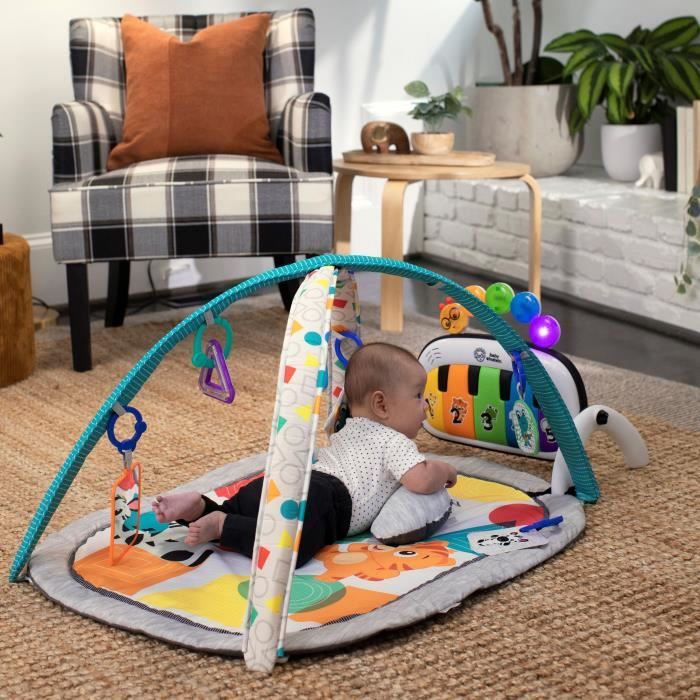 BABY EINSTEIN, Tapis d'éveil 4-en-1 Kickin' Tunes, apprentissage musique et langues