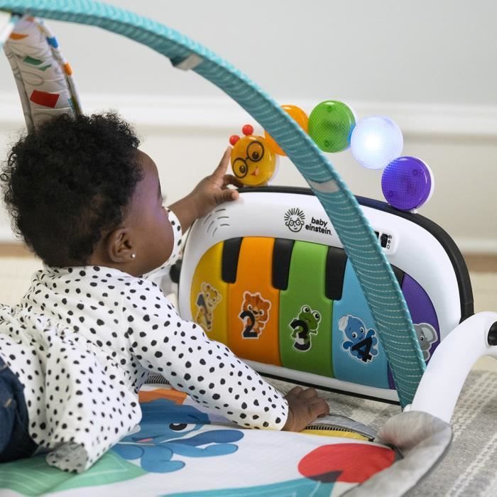 BABY EINSTEIN, Tapis d'éveil 4-en-1 Kickin' Tunes, apprentissage musique et langues