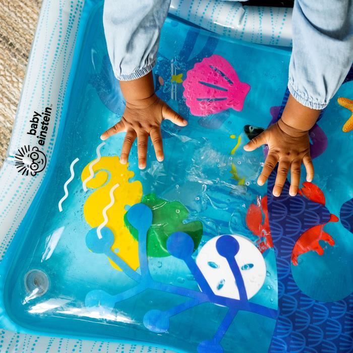 BABY EINSTEIN Tapis d'éveil et matelas a eau Découverte de l'océan