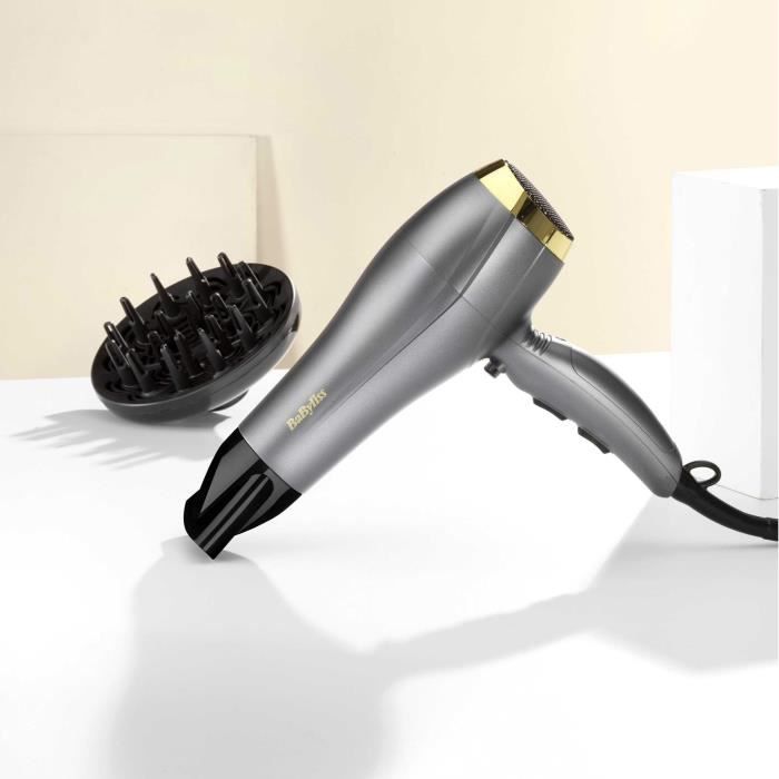 Seche-cheveux Titanium Gold 2300 - BABYLISS - 5513TE - 2300 W - 3 températures / 2 vitesses