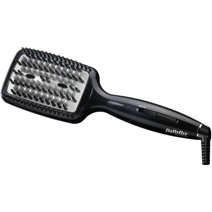 Brosse lissante - BaByliss - HSB101E Smoothing Heating Brush - En céramique pour un lissage rapide et facile