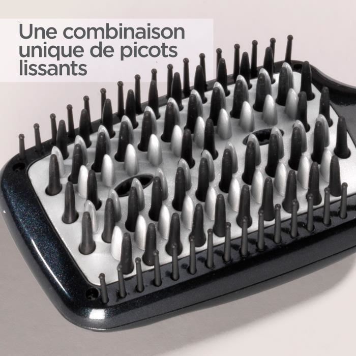 Brosse lissante - BaByliss - HSB101E Smoothing Heating Brush - En céramique pour un lissage rapide et facile