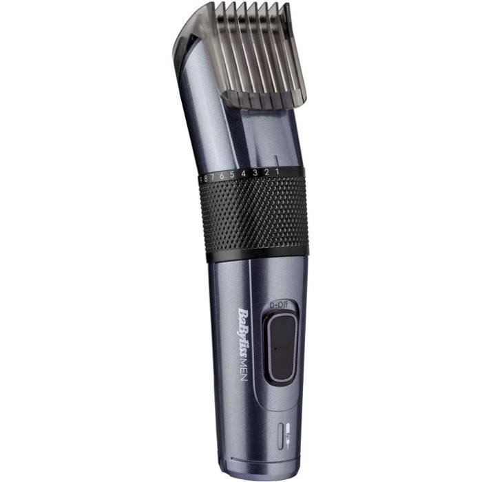 Tondeuse a cheveux sans fil Babyliss E976E - Lames en titane - 26 hauteurs de coupe