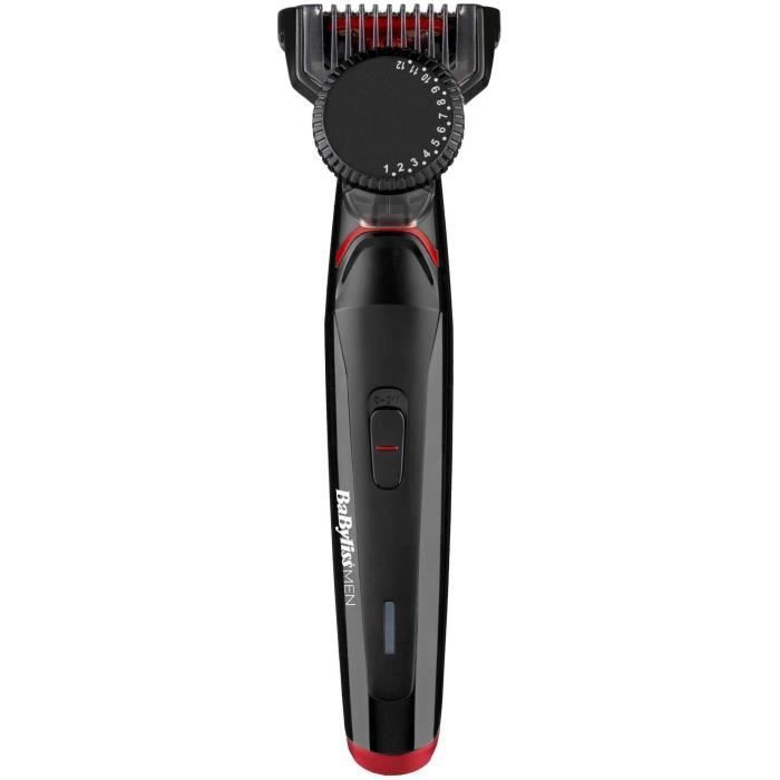 Tondeuse a barbe - BABYLISS T861E - Lames 34 mm en acier inoxydable - Avec ou sans fil - 1 guide de coupe