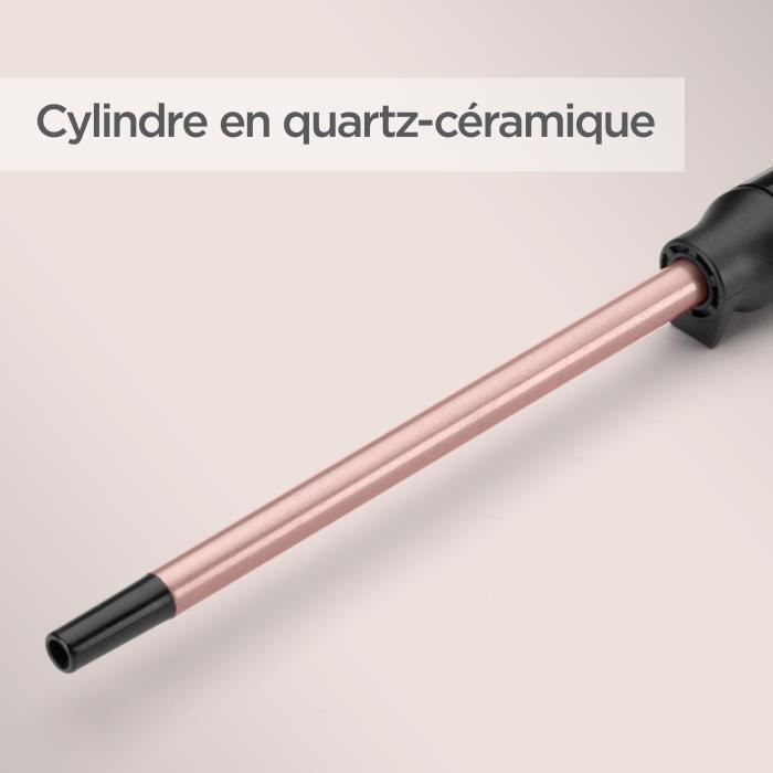 Boucleur manuel BABYLISS C449E - Diametre 10mm - Chauffe ultra-rapide - Tapis et gant thermorésistants