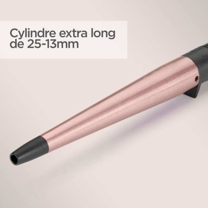 Boucleur - BaByliss - C454E Conical Wand - Pour des boucles naturelles