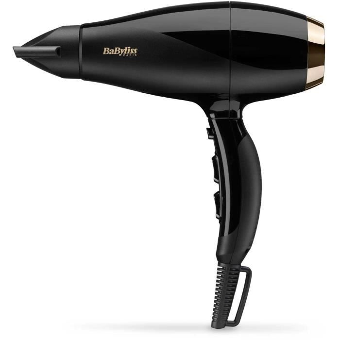 Seche-cheveux - BaByliss - 6714E Super Pro 2300  - Moteur AC - Fabriqué en Italie