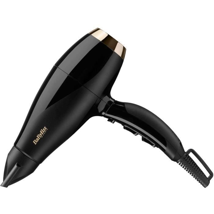 Seche-cheveux - BaByliss - 6714E Super Pro 2300  - Moteur AC - Fabriqué en Italie